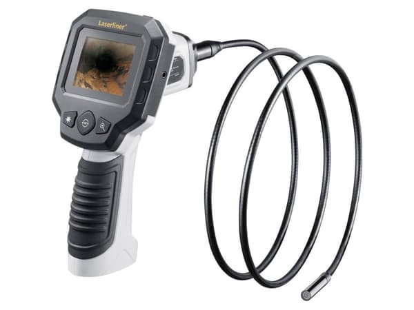 Laserliner VideoScope One, 320 x 240 pikseliä, 6,86 cm (2.7"), 180°, 2x, 9 mm, Joustava ja totteleva anturi