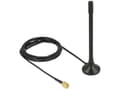 Miniatyrbild 2 av 2: Delock ISM 433 MHz Antenna - Antenn - 12.1 cm - 2 dBi - rundstrålande - inomhus - svart