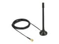 Miniatyrbild 1 av 2: Delock ISM 433 MHz Antenna - Antenn - 12.1 cm - 2 dBi - rundstrålande - inomhus - svart