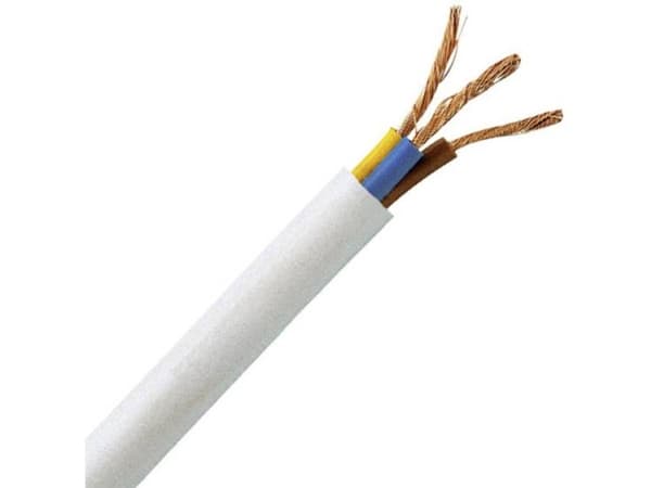 Kopp 152425001 Slangekabel H05VV5-F 3 x 1 mm² Sort 25 m