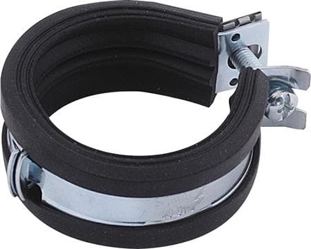 WALRAVEN Rørbøjle Ø15-18mm BISMAT® Flash, hurtigt låsesystem, lydisoleret, montagesystem M8. Til metalrør