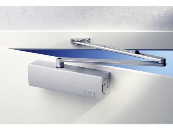 BURG-WÄCHTER TS 2000 V S, Ytterdør, Dørblad (enkelt), 95 cm, Sølv, DIN EN 1154, Mekanisk