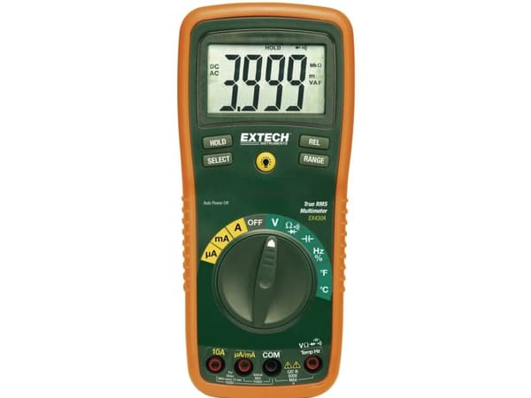 Extech EX430A Hånd-multimeter digital CAT III 600 V Visning (counts): 4000