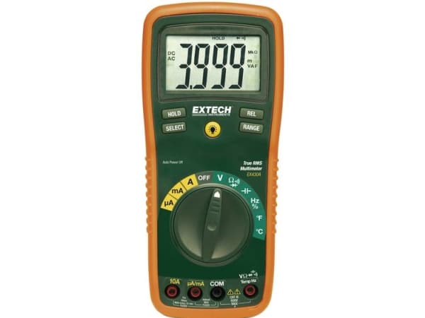 Extech EX430A Hånd-multimeter digital CAT III 600 V Visning (counts): 4000