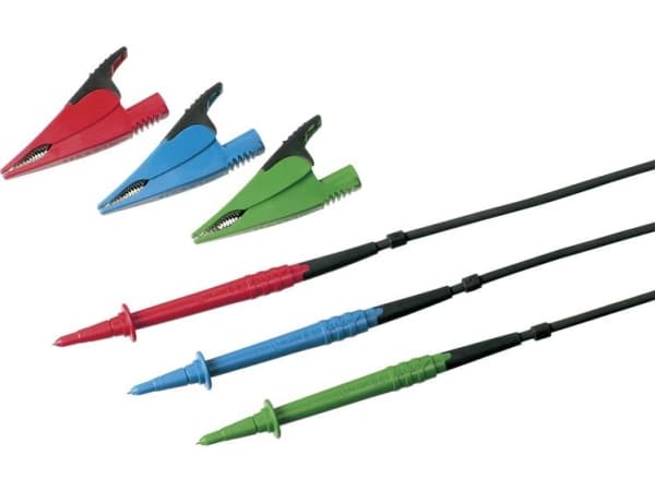 Fluke TL165X STD, Test lead, probe & clip set, Multifärg