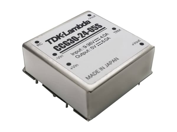 TDK-Lambda CCG-30-24-12S DC/DC-muunnin, piirilevy 12 V 2,5 A 30,0 W Lähtöjen määrä: 1 x