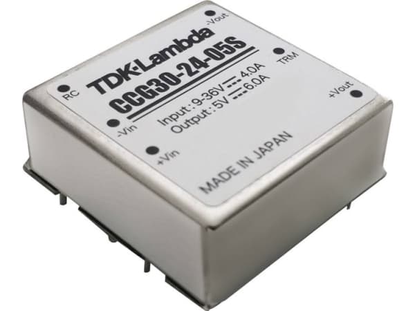 TDK-Lambda CCG-30-24-12S DC/DC-muunnin, piirilevy 12 V 2,5 A 30,0 W Lähtöjen määrä: 1 x