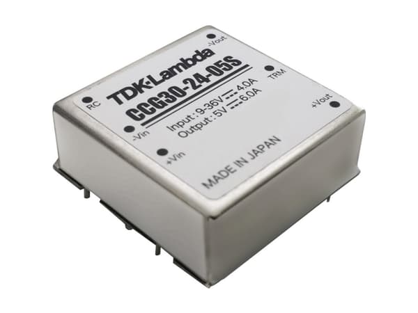 TDK-Lambda CCG-30-24-12S DC/DC-muunnin, piirilevy 12 V 2,5 A 30,0 W Lähtöjen määrä: 1 x