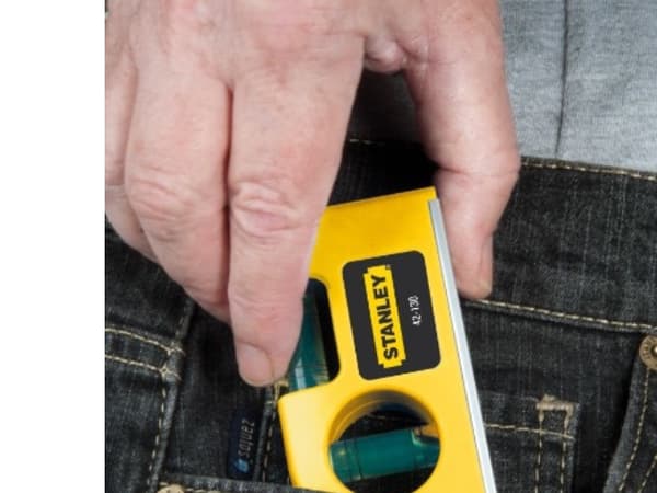 Stanley 0-42-130, 0,8 m, Gult, Syntetisk, 139,7 mm, 20,3 mm, 114,3 mm