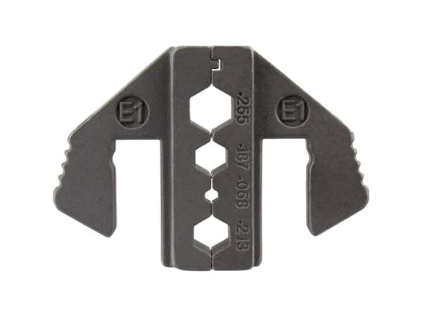 TOOLCRAFT PLE-0E1 Crimp-indsatser Crimpindsats til koaksial-stik Passer til mærke: TOOLCRAFT PZ-500