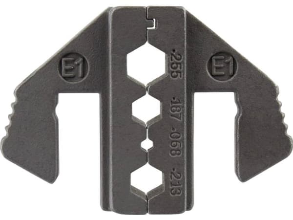 TOOLCRAFT PLE-0E1 Crimp-indsatser Crimpindsats til koaksial-stik Passer til mærke: TOOLCRAFT PZ-500
