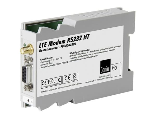 ConiuGo 700600250S LTE-modeemi 9 V/DC, 12 V/DC, 24 V/DC ja 35 V/DC