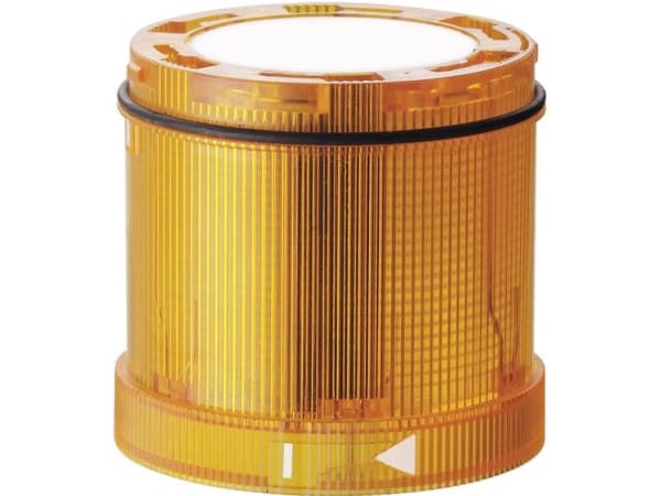 Werma KombiSIGN 72, keltainen, 50000 t, polykarbonaatti (PC), -30 - 60 °C, IP65, 24 V
