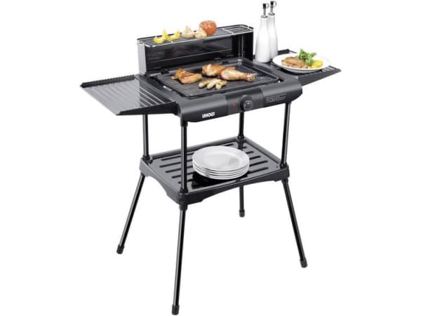 UNOLD Vario 58565 - Utegrill - elektrisk - 910 kvadratcentimeter - svart