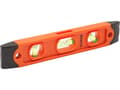 Miniatyrbild 2 av 2: BAHCO Plastik Torpedo vaterpas 225 mm. Forsynet med magnet