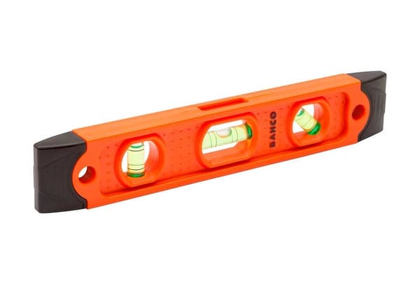 BAHCO Plastik Torpedo vaterpas 225 mm. Forsynet med magnet