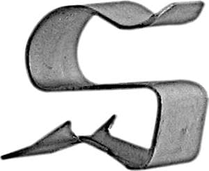 WALRAVEN Clips PC1211 Ø 10-11 mmKlembredde 8-12 mmDeltatone 9000 behandlet stål