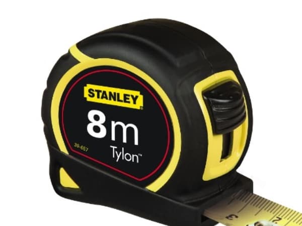 Stanley 1-30-657 Måler 8 m x 25 mm bi-materiale Tylon