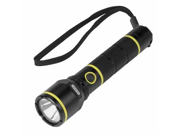 Stanley 1-95-154, Lommelykt, Sort, Aluminium, Knapper, Rotasjon, LED, 130 lm