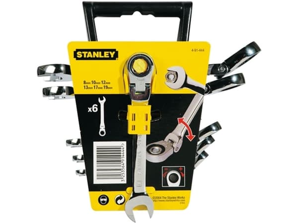 Stanley 4-91-444, 8x9,10x11,12x13,16x17,18x19, Krom