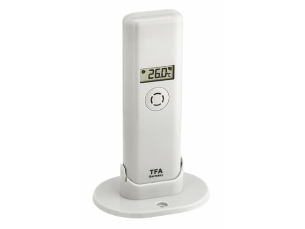 TFA-Dostmann WeatherHub, Luftfuktighet, Temperatur, Wi-Fi, 868 MHz, -40 - 60 ° C, LCD, 200 m