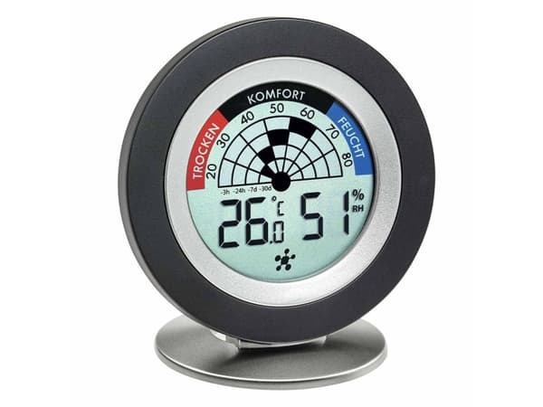 TFA-Dostmann WeatherHub, Luftfuktighet, Temperatur, Wi-Fi, 868 MHz, -40 - 60 ° C, LCD, 200 m