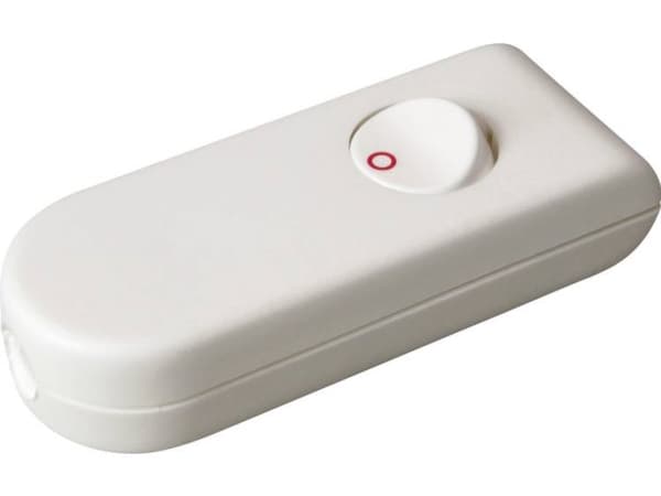 interBär 8093-208.01 Snorafbryder Hvid, Rød 1 x Off/On 2 A 1 stk