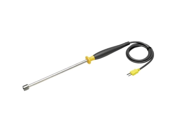 Fluke SureGrip, Testausanturi, Musta, Hopea, Keltainen, Ruostumaton teräs, PVC-muovi, 1 m, 60 V