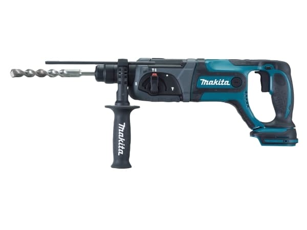 Makita DHR241 - Roterande hammare - sladdlös - 3-läge - SDS-plus - 2 joule - inget batteri - 18 V - SOLO