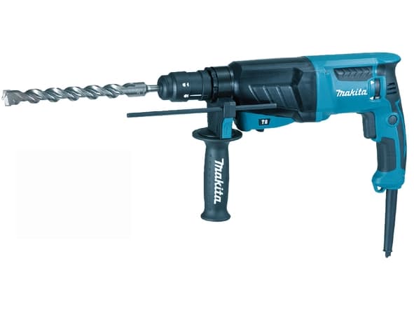 Makita HR2630T, Sort, Blå, 2,6 cm, 1200 RPM, 1,3 cm, 3,2 cm, AC