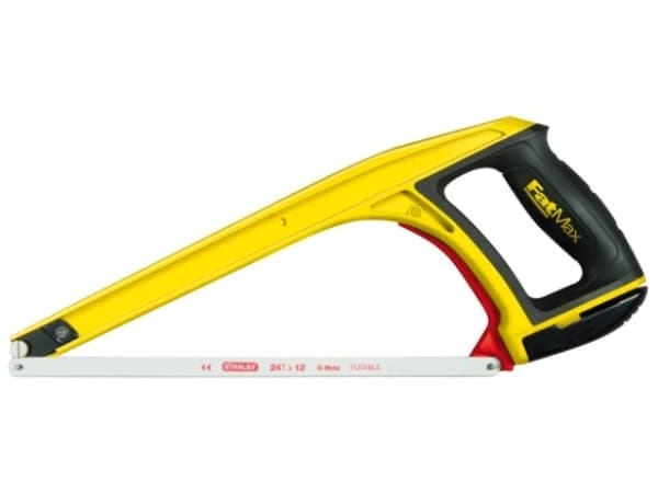 Stanley 0-20-108, Bågfil, Metall, Gipsskivor, Gummi, Svart, Gul, 30 cm, 430 mm