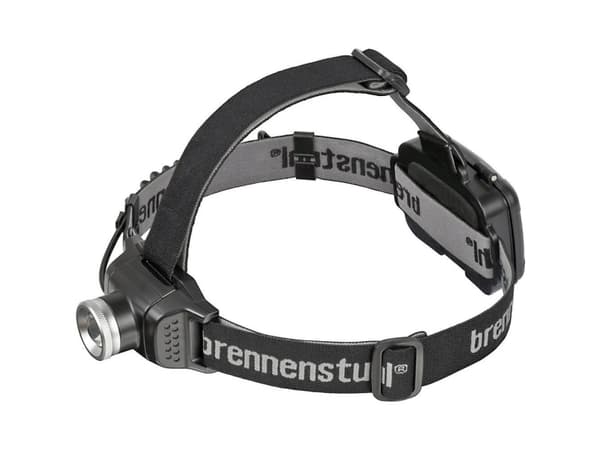 Brennenstuhl 1178780, Taskulamppu otsanauhalla, Musta, Muovi, IP44, LED, 2 lamppua