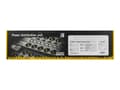 Miniatyrbild 4 av 5: DELTACO GT-8531 - Kraftdistributionsenhet (kan monteras i rack) - AC 250 V - ingång: power CEE 7/7 - utgångskontakter: 8 - 1U - 19" - vit
