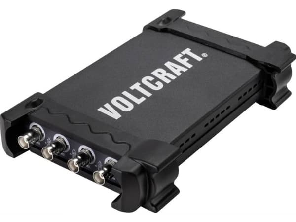 VOLTCRAFT DSO-3104 USB-oscilloskop 100 MHz 4-kanals 250 MSa/s 16 kpts 8 Bit Digital hukommelse (DSO), Spectrum-analysator 1 stk
