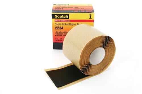 3M Scotch 2234 Mastik (Butyl) tapesort 51mmx1,8mIdeel til kabelkappe reparation