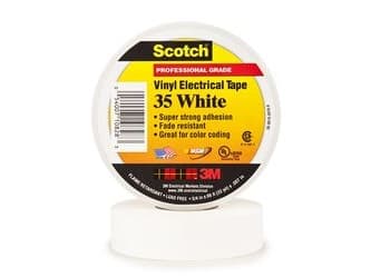 3M 35-WHITE-3/4, Blåsa, UL, CSA, RoHS 2011/65/EU, 20,1 m, 0,1778 mm