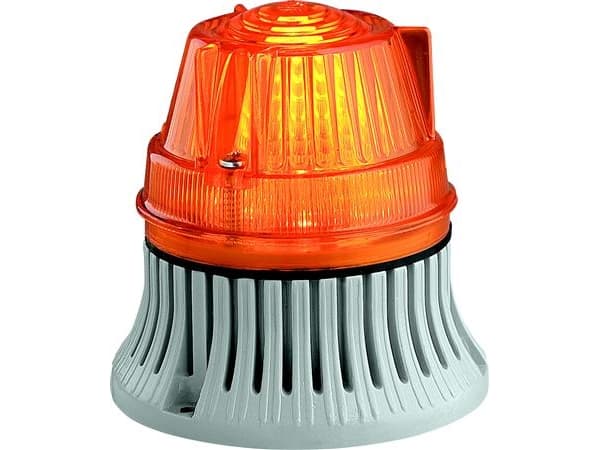 Advarselslampe 24-240V AC Orange, 332N 24-240