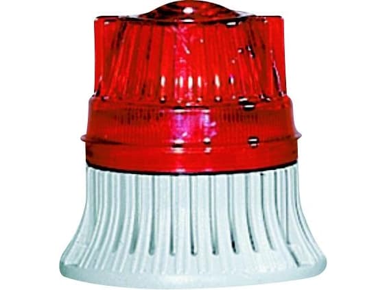 ANDERSSONS AGENTUR Vilkkuvalo, tyyppi 332N.24-240, 24-240V AC, PUNAINEN, Toimitetaan ilman valonlähdettä (BA15D 5W), IP54