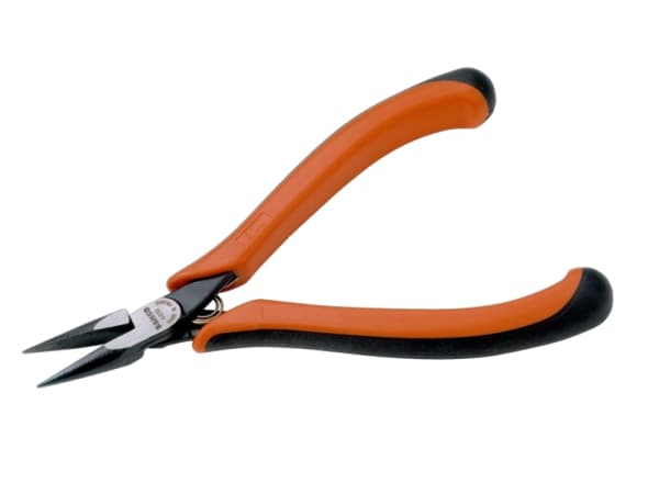 Bahco Spisstang, 9 mm, 2,44 cm, 6,8 mm, Polypropylen (PP), Termoplast, Sort, Oransje, 135 mm