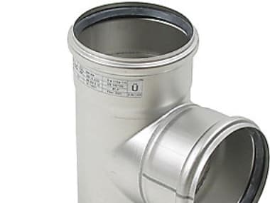 Blücher gr.rør 87.5gr.110mm - m.O-rengas RF AISI 304.Alm RF stål