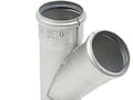 Pikkukuva 2 / 2: Blücher gr.rør 45gr.75mm - strømlinet RF AISI 304.Alm RF stål RF stål
