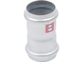 Miniatyrbilde 1 av 2: Blücher dobb.mf.50mm m.O-ringe - RF AISI 304.Alm RF stål