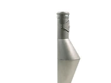 Rottestop m rensead ø110/110mm-rustfrit stål: aisi304/en1.4301