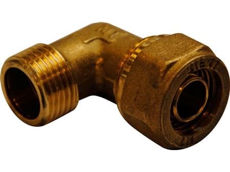 15mm x 1/2 vinkel med nippel pex