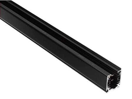 Global XTS4100-2 skena 230V, 3-fas, längd 1 meter, svart - PROFESSIONAL
