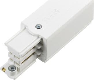 Global pro tilslutningsstykke 230V, 3-faset, venstre, hvid. - PROFESSIONEL