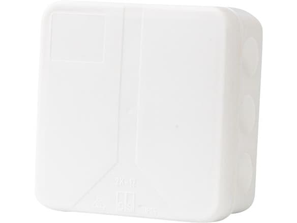 Kopplingsdosa 2,5 mm², 2K1285x85x37 mmed 14 membran, IP55halogenfri termoplast, vit