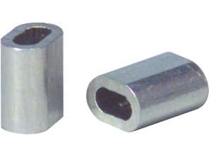 DENWIRE Trådlås i aluminium för 1,5 mm tråd - (100 st.)