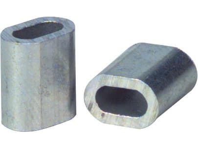 DENWIRE Wire klemmelås alu. 2mm DIN 3093 - (100 stk.)