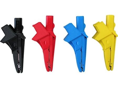 ELMA INSTRUMENTS Krokodilkäft 4mm, isolerad.